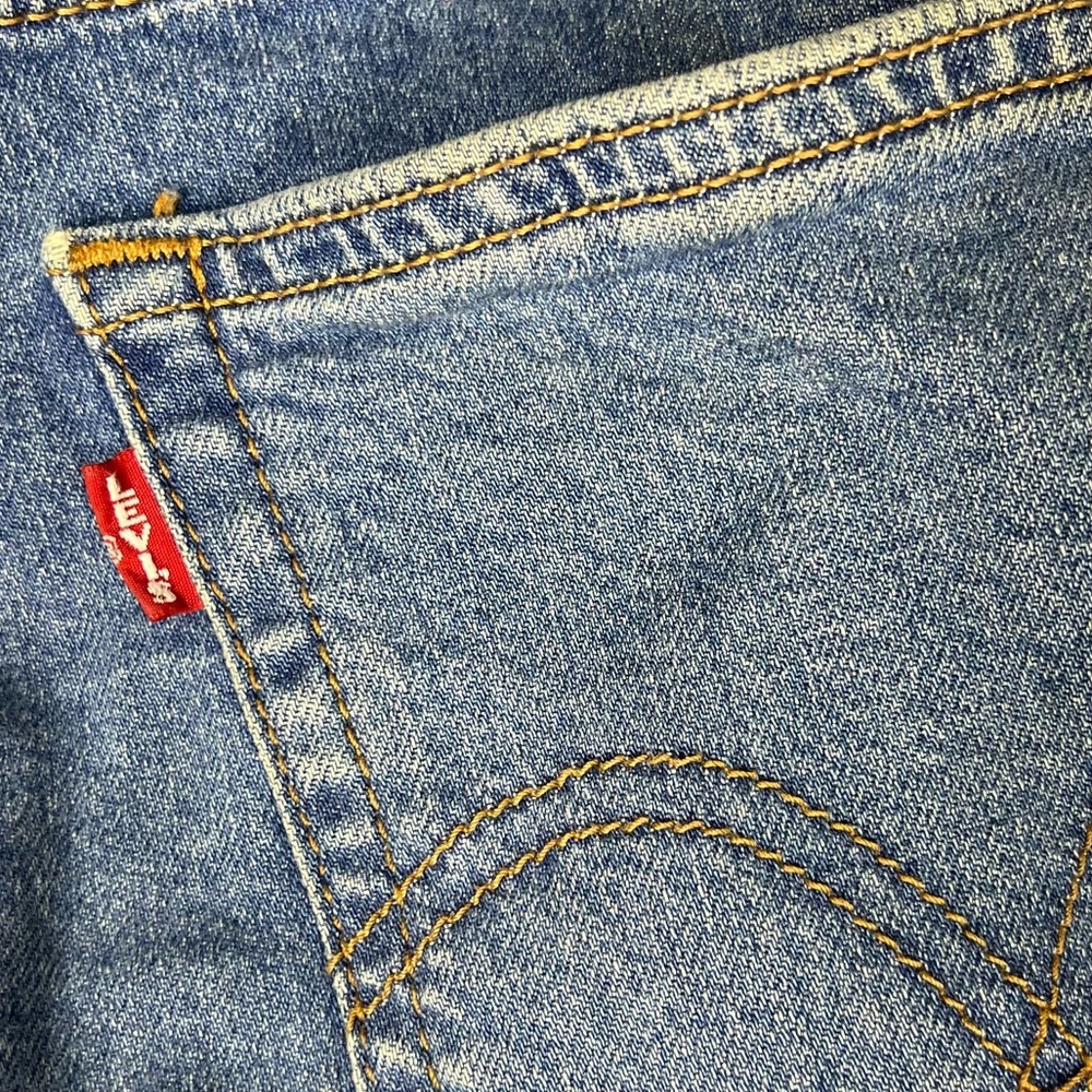 Levi's Jeans Womens 18W Wedgie Skinny Button Fly High Waisted Grunge Denim - Picture 8 of 12